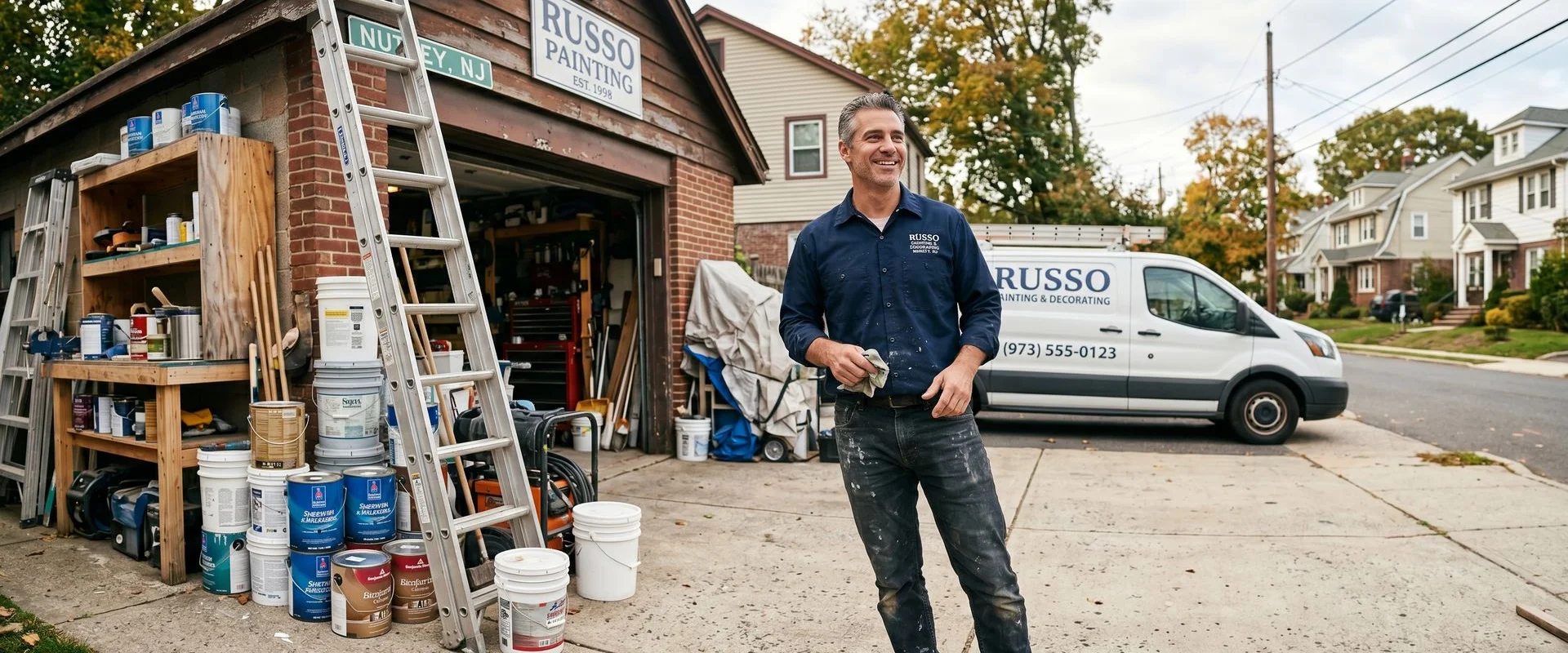 LS Improvements founder at Nutley NJ workshop