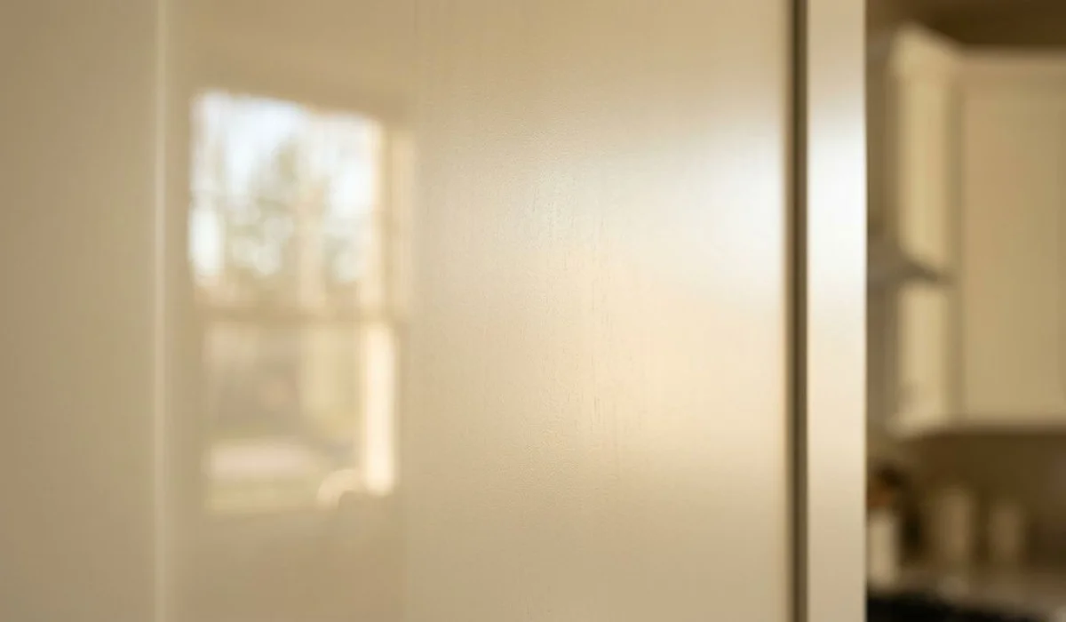 Satin sheen closeup detail