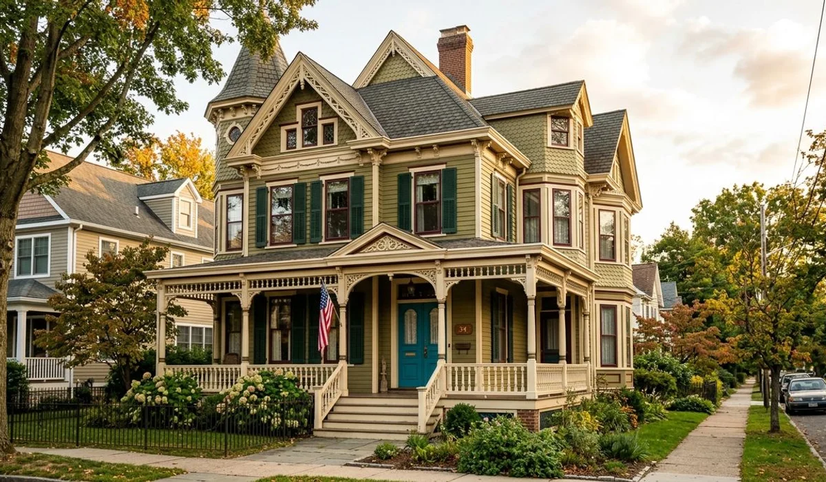 Historic Victorian 5-color palette